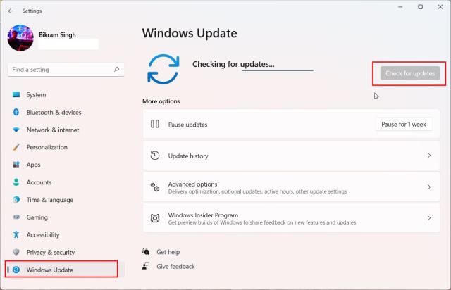 Windows 11 22H2 అప్డేట్ను ఇన్స్టాల్ చేయండి (బిల్డ్ 22621, 2022)